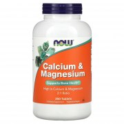 Заказать NOW Calcium & Magnesium 250 таб
