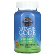 Заказать Garden of Life Vitamin Code Multivitamin for Kids with iron 90 жев. конф