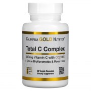 Заказать California Gold Nutrition Total Vitamin C 500 мг 60 капс